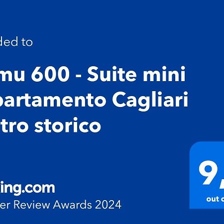 Domu 600 - Suite Mini Appartamento Cagliari Centro Storico Exteriör bild