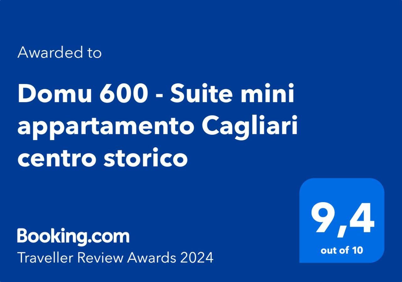 Domu 600 - Suite Mini Appartamento Cagliari Centro Storico Exteriör bild